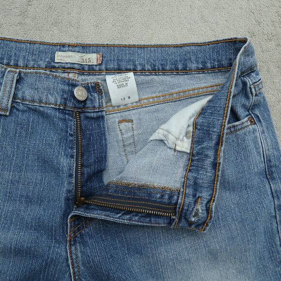 Levi's Blue Boot Cut Women Jeans - Picture 3 of 16